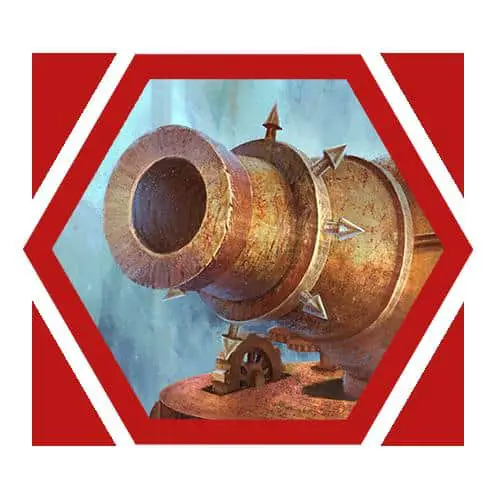 Gloomhaven Ancient Artillery card