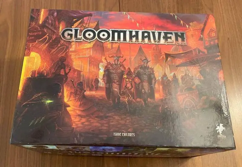 gloomhavem monsters boardgame box