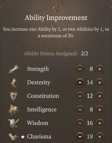 BG3 Sorcerer ability improvement