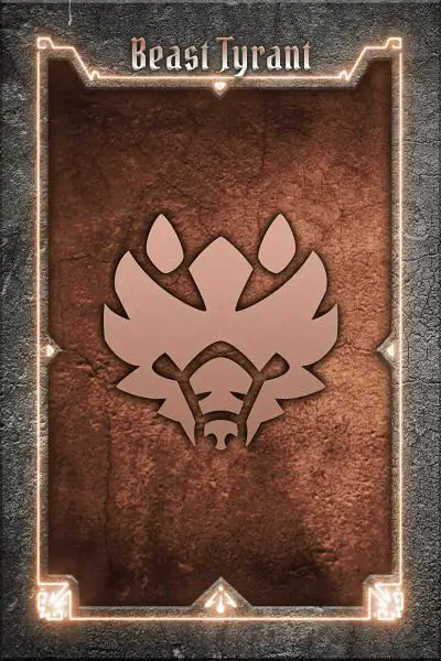 Gloomhaven Beast Tyrant card