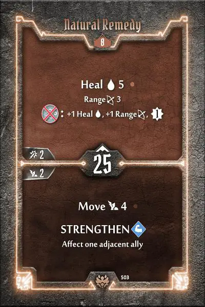 Gloomhaven Beast-Tyrant level 8 natural remedy