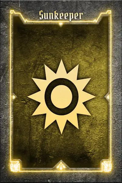 Gloomhaven Sunkeeper card
