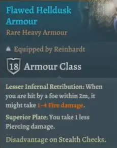 Flawed Helldusk Armour
