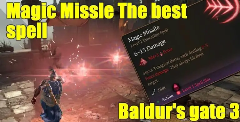 Baldur’s Gate 3 Sorcerer Wizard Multiclass Build – Magic Missiles – HIGHEST DAMAGE A TURN